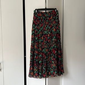 Saloni tiered skirt